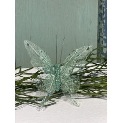 Sommerfugle i 3 farver str. L12 cm